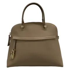 FURLA(フルラ) ハンドバッグ パイパー ベージュ レザー