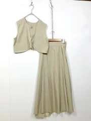 KBF ケービーエフ アーバンリサーチ 定価9900円 BACKオープンセパレート ワンピース size36/ベージュ ■■レディース