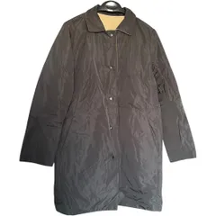  DoCLASSE ドゥクラッセ ダウンジャケット ジャンパー ブラック 黒  ・ショールカラーコート　XL 洗える【ZK89】  