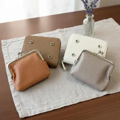 財布 レディース 2個セット【2in1 ミニ財布】コンパクト カードケース カード入れ 小銭入れ コインケース お札 小さい 大容量 ファスナー ボタン がま口 じゃばら レザー 革 皮 PU くすみ ギフト 116683962