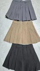 プリーツ ミニスカート S