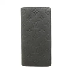 ルイ・ヴィトン(Louis Vuitton) ルイ・ヴィトン 長財布 モノグラム･トリヨン ポルトフォイユブラザ M69038 ノワールメンズ