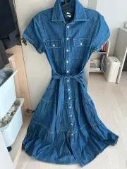 ポロラルフローレン デニム 半袖 ONE PIECE (0)