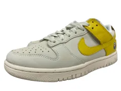 NIKE (ナイキ) WMNS DUNK LOW LX ダンク ロー LX バナナ DR5487-100 24cm US7 ホワイト×イエロー レディース/045