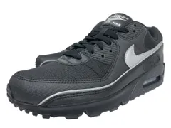 NIKE (ナイキ) Air Max 90 Premium エアマックス プレミアム ローカットスニーカー HV4517-002 27cm US9 ブラック シルバー メンズ/045