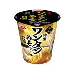 エースコック 渾身の逸品 特製ワンタンみそラーメン 大盛り 12個
