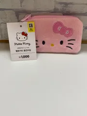 【N1-62】◎ Sanrio 韓国限定　キティちゃん　ミニポーチ&コインケース