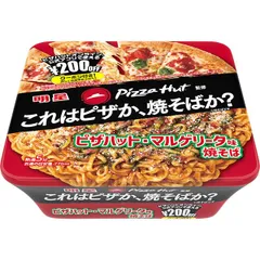 明星食品 ピザハット監修 ピザハット・マルゲリータ味焼そば 12個のサムネイル