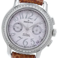 ゼニス ZENITH 16.1230.4002 スター エルプリメロ ダイヤベゼル クロノグラフ 自動巻き レディース _939137のサムネイル