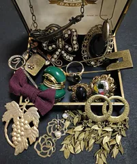 アンティーク風アクセサリーまとめ売り　A1