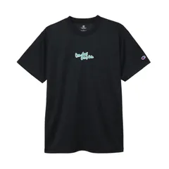 チャンピオン champion SHORT SLEEVE T-SHIRT BASKETBALL ウェア(メンズ) (C3-BB310)、(9BG)ブラックxブルーグリーン