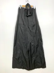 HANNE アン パンツドレス ベアトップ ベルト付き ワイド サロペット オールインワン sizeF/黒  ■■レディース