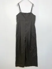 green label relaxing グリーンレーベルリラクシング ユナイテッドアローズ 3626-199-3237 ベアトップ サロペット オーバーオール sizeF/グレー ■■レディース