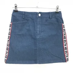 ニューバランスゴルフ スカート ネイビー サイドロゴ ストレッチ  レディース 0(S) ゴルフウェア New Balance