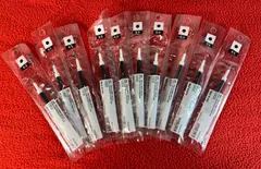 【新品・未使用】無印 ゲルインキボールペン 替芯 0.5mm 黒 10本セット