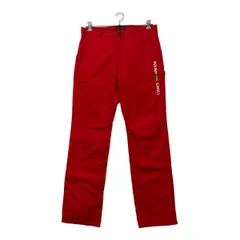 中古 メンズ ラフ＆スウェル rough&swell パンツ L 赤 レッド 中綿入り 防寒