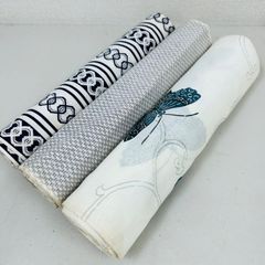 綿浴衣 反物 3本 反物まとめ売り リメイク材料 m-895 - メルカリ