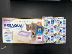 【未使用・未開封】プレアクア キャットウォーターファウンテンS/カートリッジ6個のサムネイル