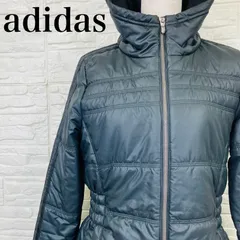 美品 adidas アディダス ロング ダウン コート 0149K