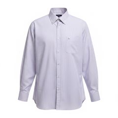 BURBERRY LONDON ストライプ シャツ 長袖 ブルー×ピンク系 LLサイズ