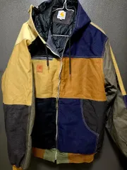 L カーハート カラー ブロック WHO ジャケット