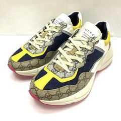 GUCCI グッチ ライトン 付属品付き GGデザイン スニーカー 9 - メルカリ
