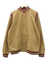 マックダディー MACKDADDY スタジャン ジャケット L ベージュ ブルゾン アウター