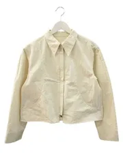 トゥデイフル TODAYFUL Washer Zip Blouson 12310201 ジップブルゾン 36 オフホワイト 長袖 ジャケット アウター