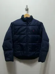 ポロラルフローレン ネイビー ダウン アウター 8t