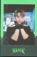 StrayKids 2022MANIAC inSEOUL Changbin ポラロイドカード 1/5黒