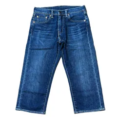 LEVI'S 505 COOL ストレッチ クロップド テーパードデニム 涼ジーンズ インディゴ サイズW28 メンズS リーバイス