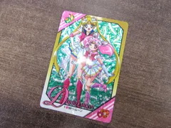 バンダイ 美少女戦士セーラームーンSS カードダス 1 Wムーン ダブルムーン セーラームーン/セーラーちびムーン 1995年 キラカード シールタイプ ⑳
