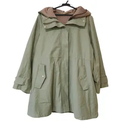 STRAWBERRY FIELDS ライナー付モッズコート カーキ 2【ZK96】