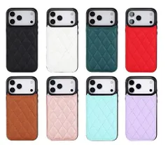 カードケース付き レザー調 スマホケース iPhone17 Pro Max対応／iPhone16 Pro対応 iPhone15 小銭入れ一体型 iPhone14／13対応 新作