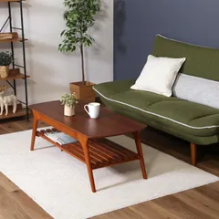 引出し付きセンターテーブル BR