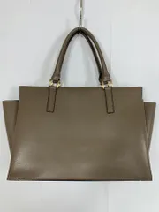 美品 RODE SKO ロデスコ フェイクレザー A4収納 ポーチ付 3WAY トート バッグ グレージュ ■■レディース