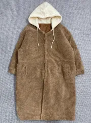 NANING9 ナンニング9 ボア フリース ロングコート 羊毛ジャケット