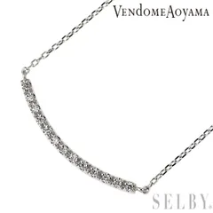 ヴァンドーム青山 Pt950/ Pt850 ダイヤモンド ペンダントネックレス