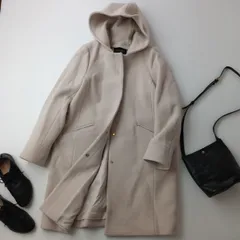 green label relaxing グリーンレーベルリラクシング ユナイテッドアローズ KFC W 2WAY ノーカラー フードコート LONG(GE＋7319)25F