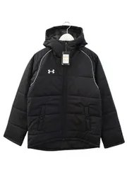 アンダーアーマー UNDER ARMOUR UA チーム インサレート ジャケット 1381848 ブラック SM 中綿 ブルゾン ジップアップ アウター