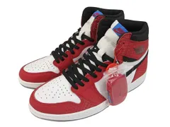 ナイキ NIKE AIR JORDAN 1 RETRO HIGH OG ORIGIN STORY SPIDERMAN 555088-602 エア ジョーダン 1 レトロ ハイ OG オリジナルストーリー スパイダーマン 30cm レッド スニーカー