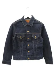 BONCOURA ボンクラ Denim Jacket 3rd indigo 3rd モデル Gジャン デニムジャケット 34 インディゴブルー セルビッチ ジージャン アウター