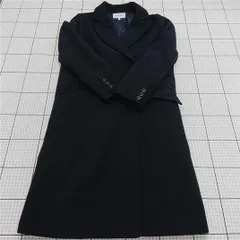 ◇ ⊇ グローバルワーク GLOBAL WORK ウール混チェスターコート ブラック系 Sサイズ レディース E  【1512100010326】