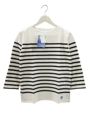 オーチバル ORCIVAL オーシバル ラッセルフレンチセーラーTシャツ ボーダー 1 白 ホワイト カットソー トップス