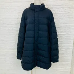 UNIQLO ユニクロ ウルトラライトダウン ハーフコート ネイビー 4XL 大きいサイズ【F-5712】