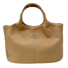 トッズ TOD’S バッグ レディース ブランド ハンドバッグ ショルダーバッグ 2way レザー ブラウン 手持ち 肩掛け おしゃれ 上品 大人 【中古】