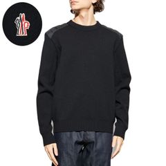 Moncler モンクレール　異素材セーター 楽天市場】MONCLER（柄ロゴ）（ニット・セーター｜トップス）：メンズ