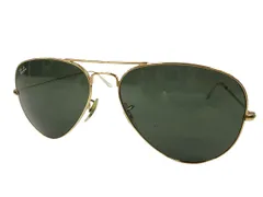 レイバン RAY BAN AVIATOR CLASSIC METAL アビエーター RB3025 L0205 ティアドロップ サングラス 58□14 135 ゴールド ブラック アイウェア ☆AA★