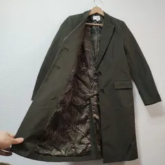 CARINE ROITFELD PARIS　ユニクロ×カリーヌ・ロワトフェルド　チェスターコート　カーキ色　Lサイズ