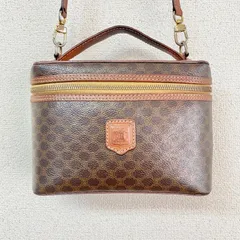 セリーヌ ハンドバッグ ポーチ マカダム コスメ バニティ GA171